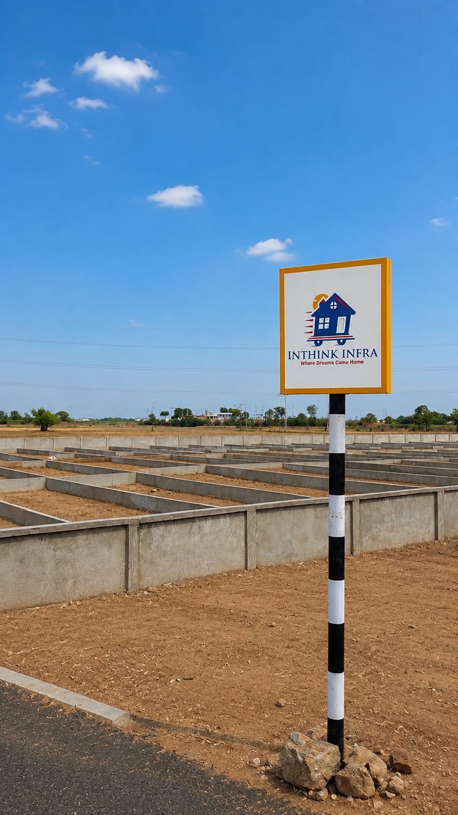 Gated township greenery near Dholera SIR